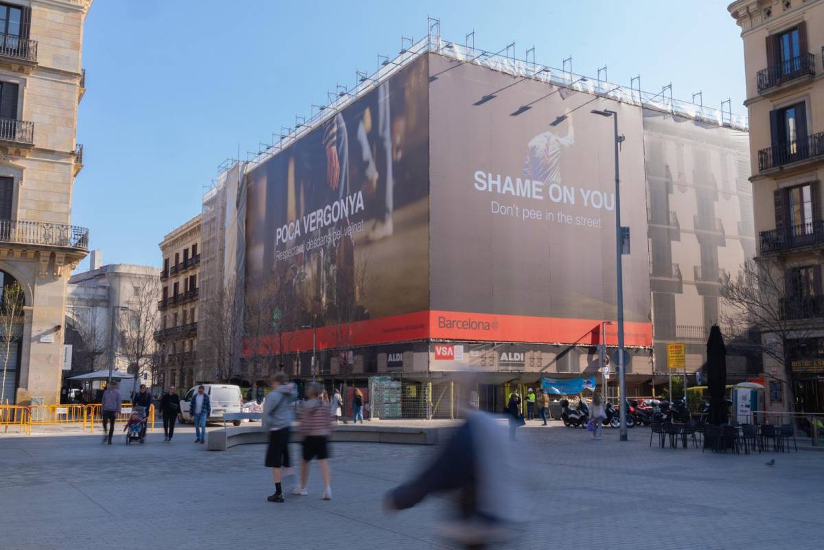 «Poca vergonya»: nova campanya de l’Ajuntament de Barcelona contra l’incivisme