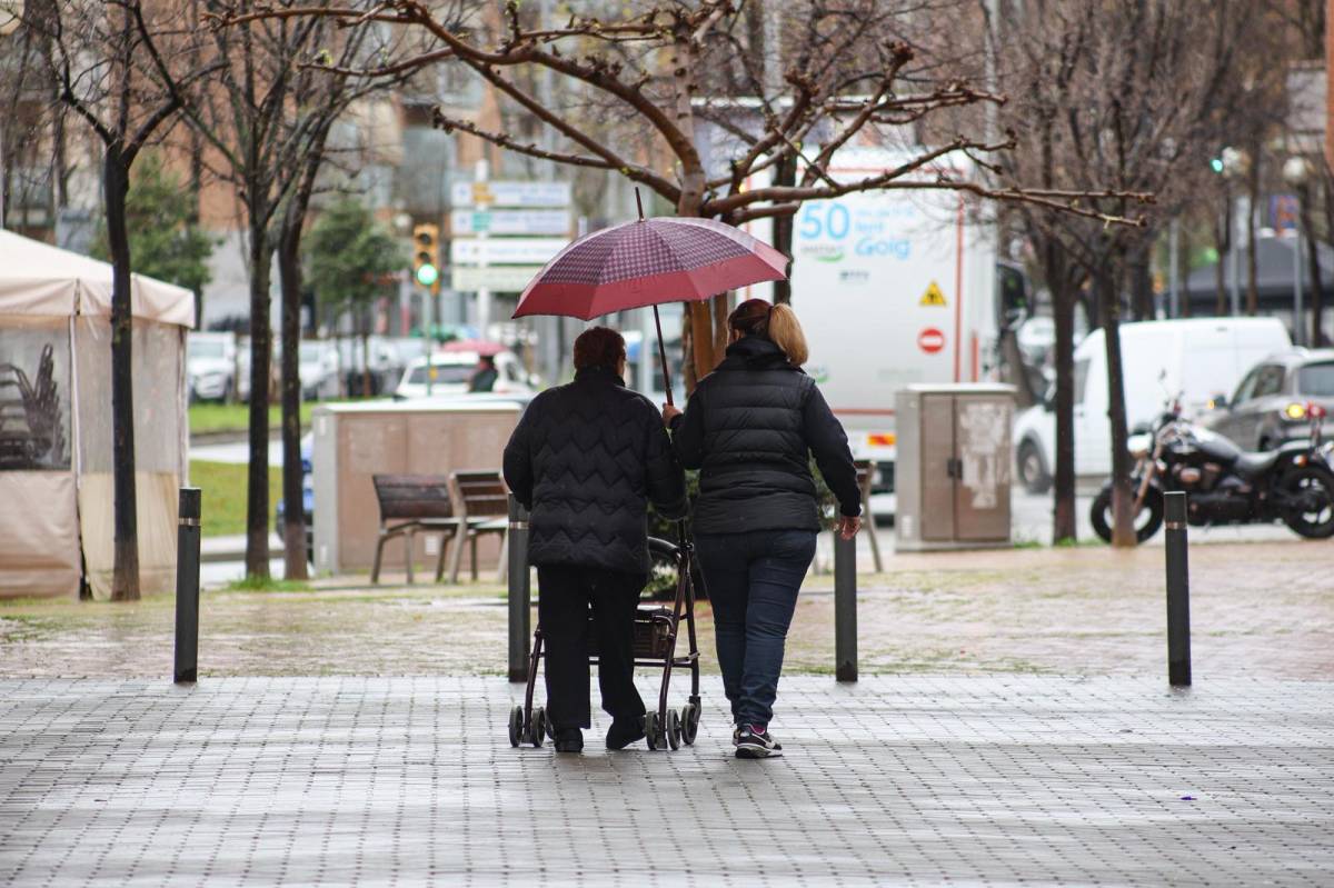 Dissabte al matí passat per aigua a Sabadell - VÍCTOR CASTILLO