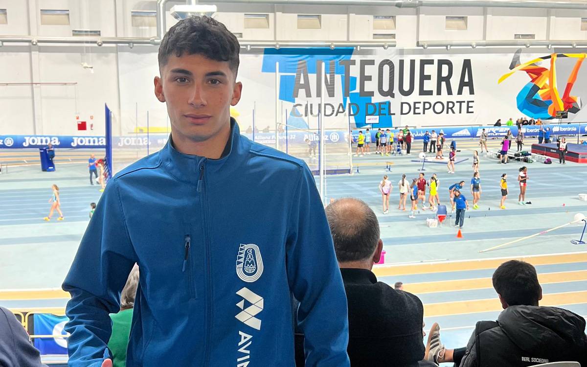 Adrià Caso es queda a les portes de la final dels 800 metres del Campionat d'Espanya sub18
