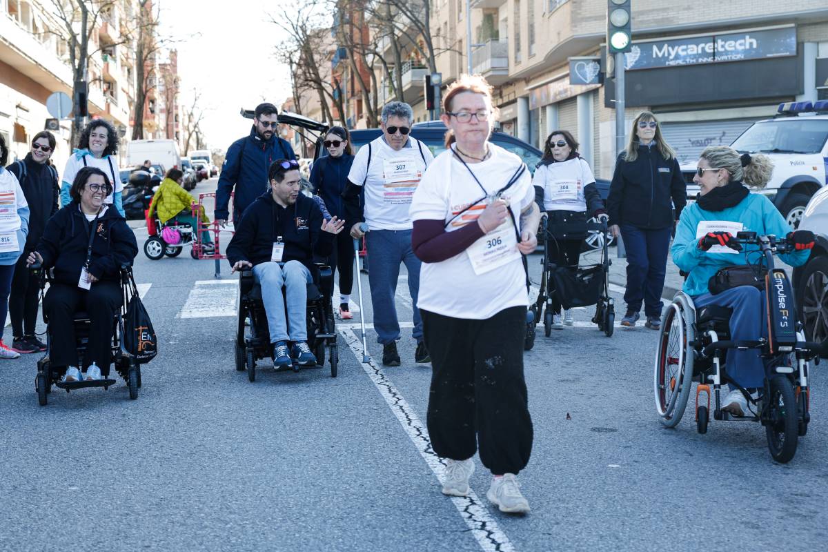 FOTOS | La primera cursa per l'esclerosi múltiple a Terrassa