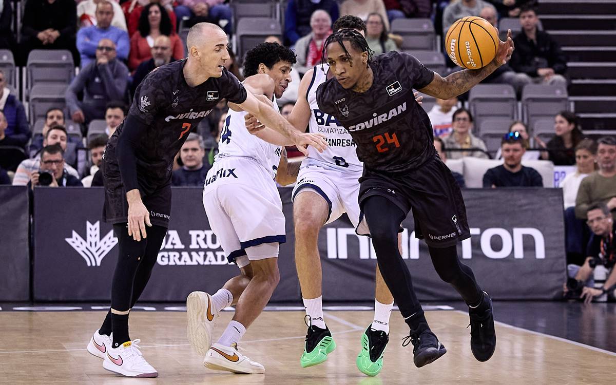 El Baxi Manresa cau a la pista del cuer després d'una mala segona part (92-79)