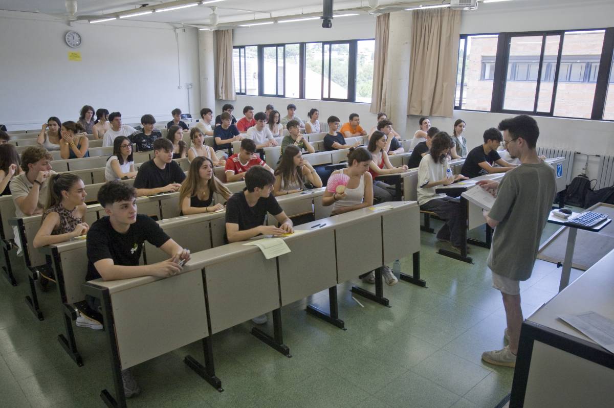 La prova que possibilita l’accés a la universitat