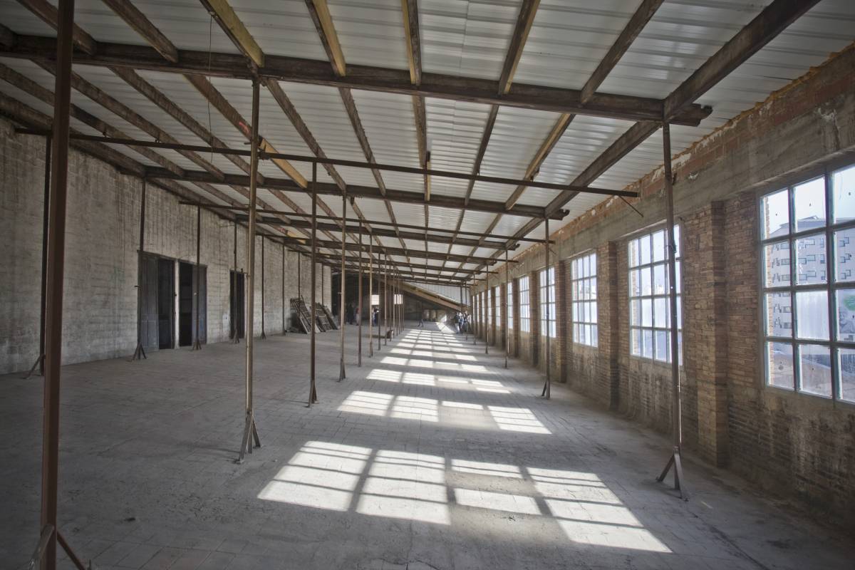 Primers traços per definir els espais del museu d'art al Vapor Ros