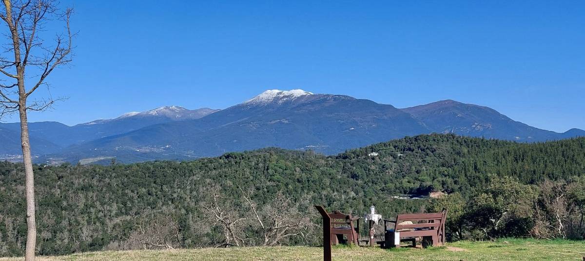 Una imatge del mirador de Vallgorguina.