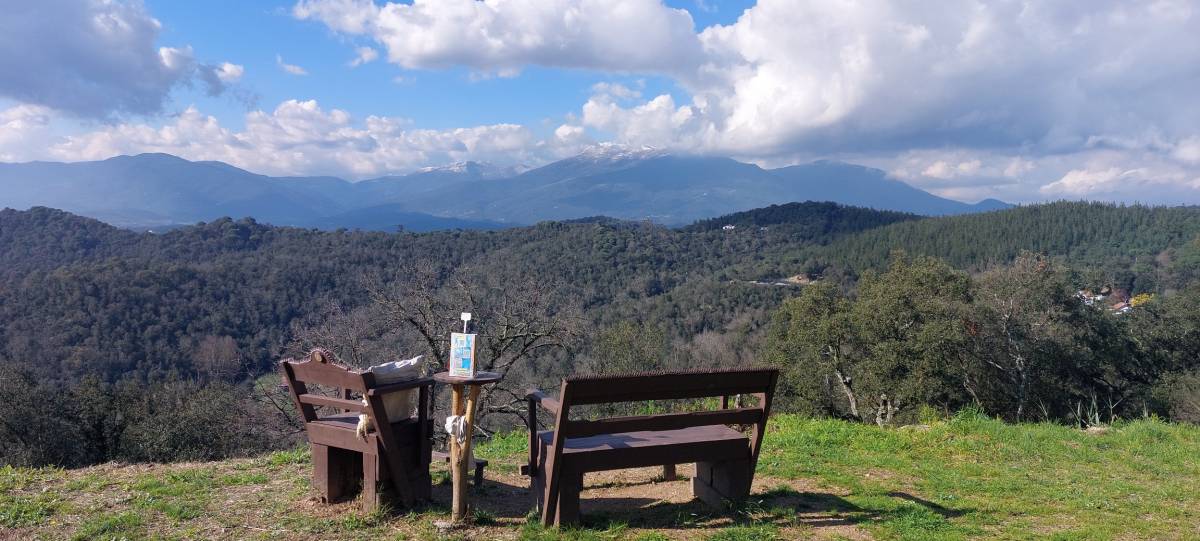 Vista espectacular i poesia: recuperen un mirador del Montseny a Vallgorguina