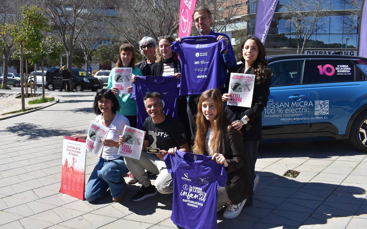 La Cursa de la Dona de Manresa celebra 10 anys consolidada com a referent esportiu i reivindicatiu