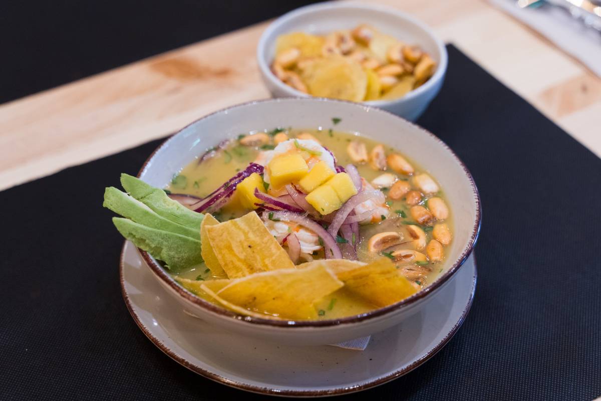 Cebiche de `camarón`