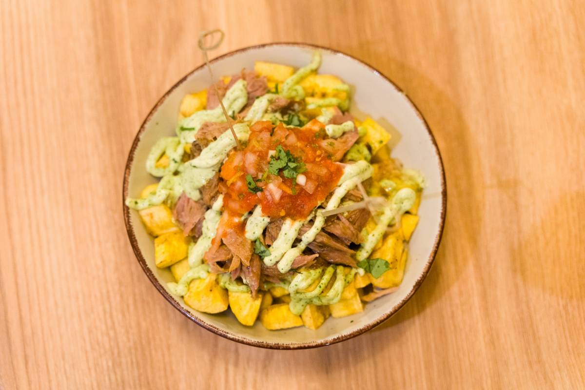 Braves, però sense patata, sinó amb plàtan mascle