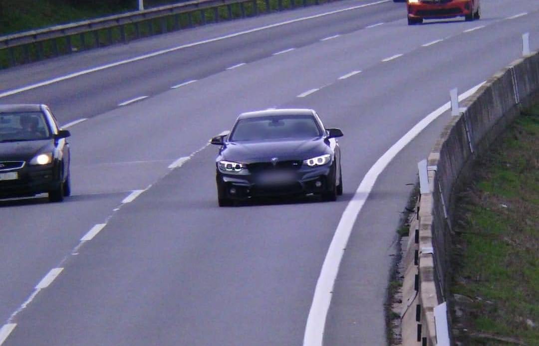 Denunciat a Sant Celoni per circular a 218 quilòmetres per hora amb un BMW