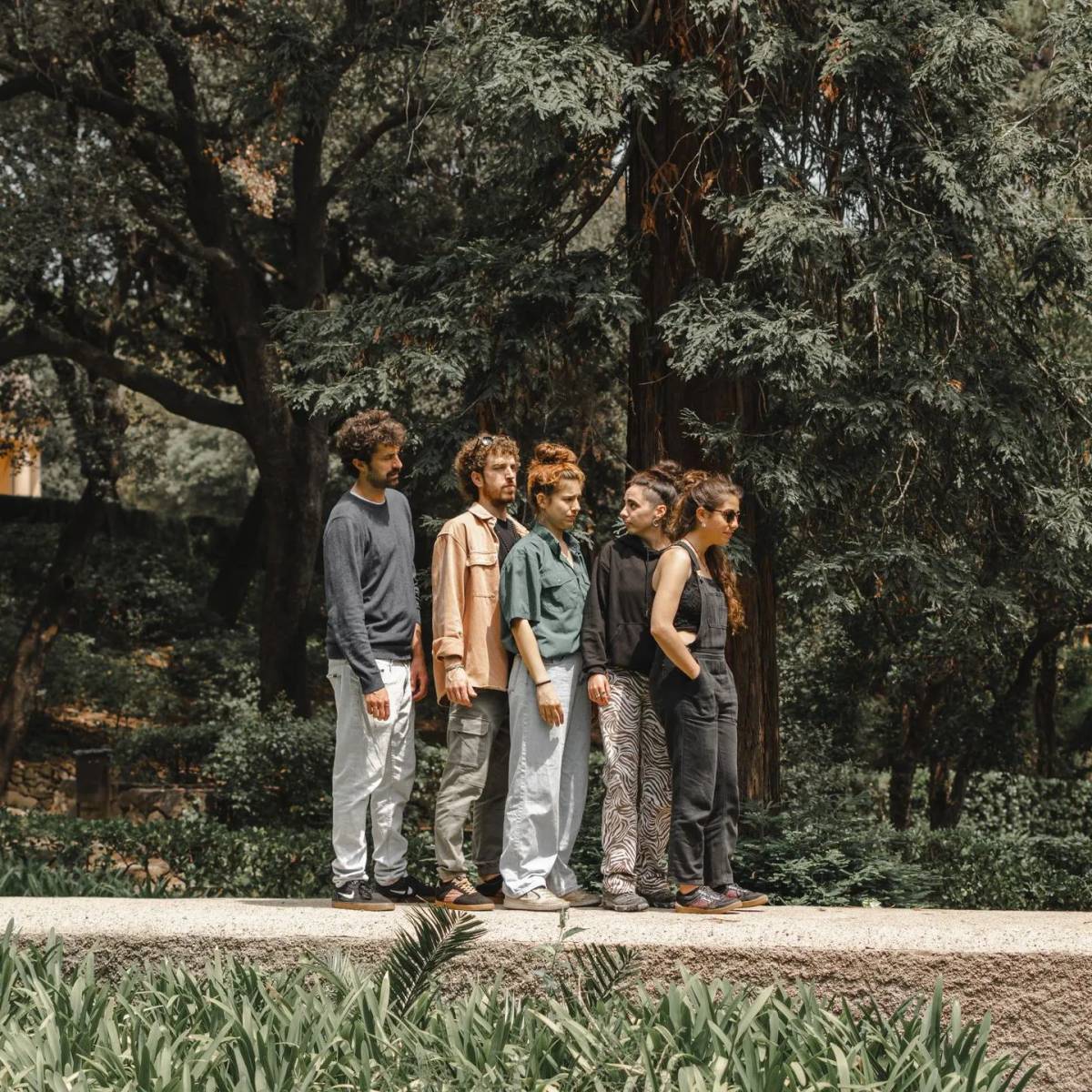 Els integrants del grup musical NUN