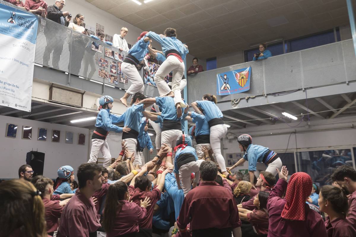 Els Castellers de Terrassa dediquen la seva VIII Jornada Solidària a la lluita contra l'esclerosi múltiple
