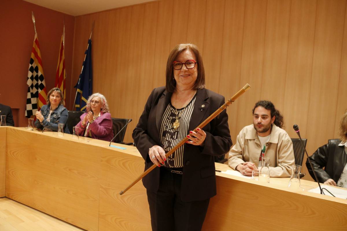 Rosa Maria Perelló torna a l'alcaldia de Tàrrega