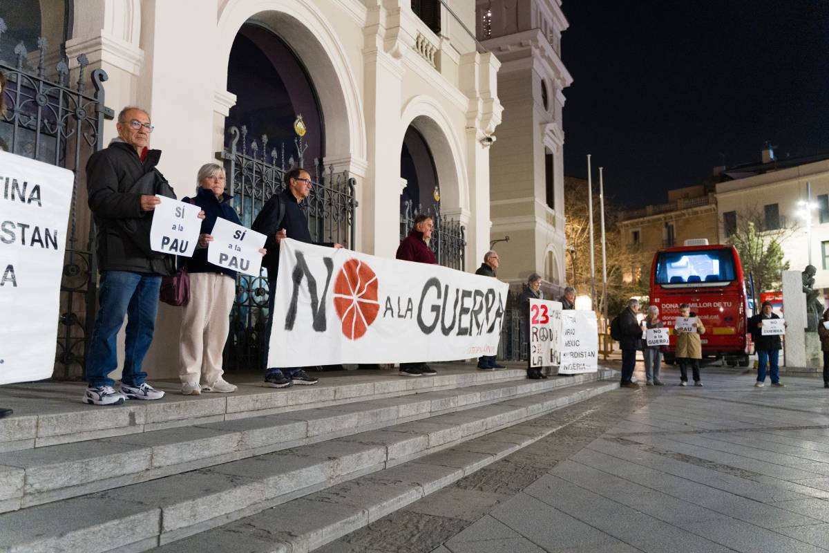 Sabadell En Comú Podem presenta una moció per impulsar el compromís amb el "No a la guerra"