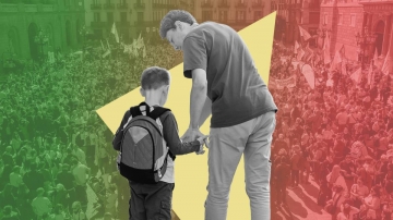 Entre la solidaritat i la supervivència: el pols de les famílies davant la vaga de mestres