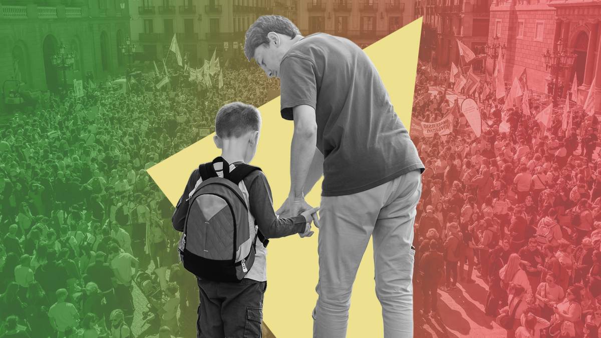 Entre la solidaritat i la supervivència: el pols de les famílies davant la vaga de mestres