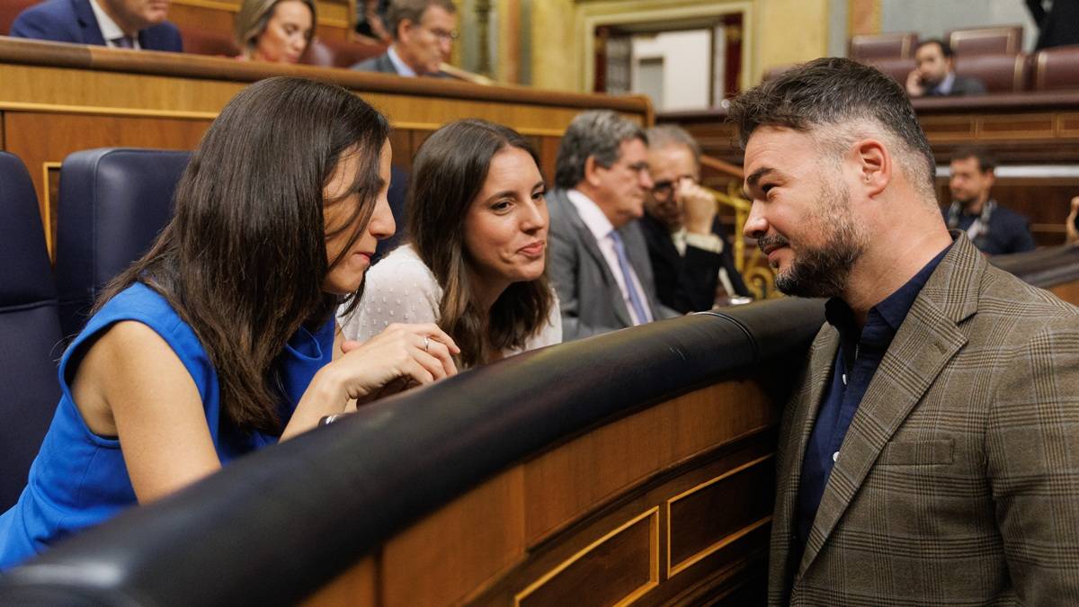 Gabriel Rufián i Irene Montero debatran sobre l'esquerra en un acte a Barcelona