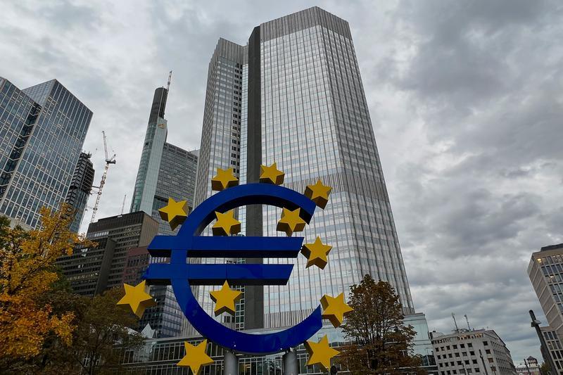 Imatge de la torre de l'euro de Frankfurt (Alemanya), antiga seu del Banc Central Europeu (BCE) - 