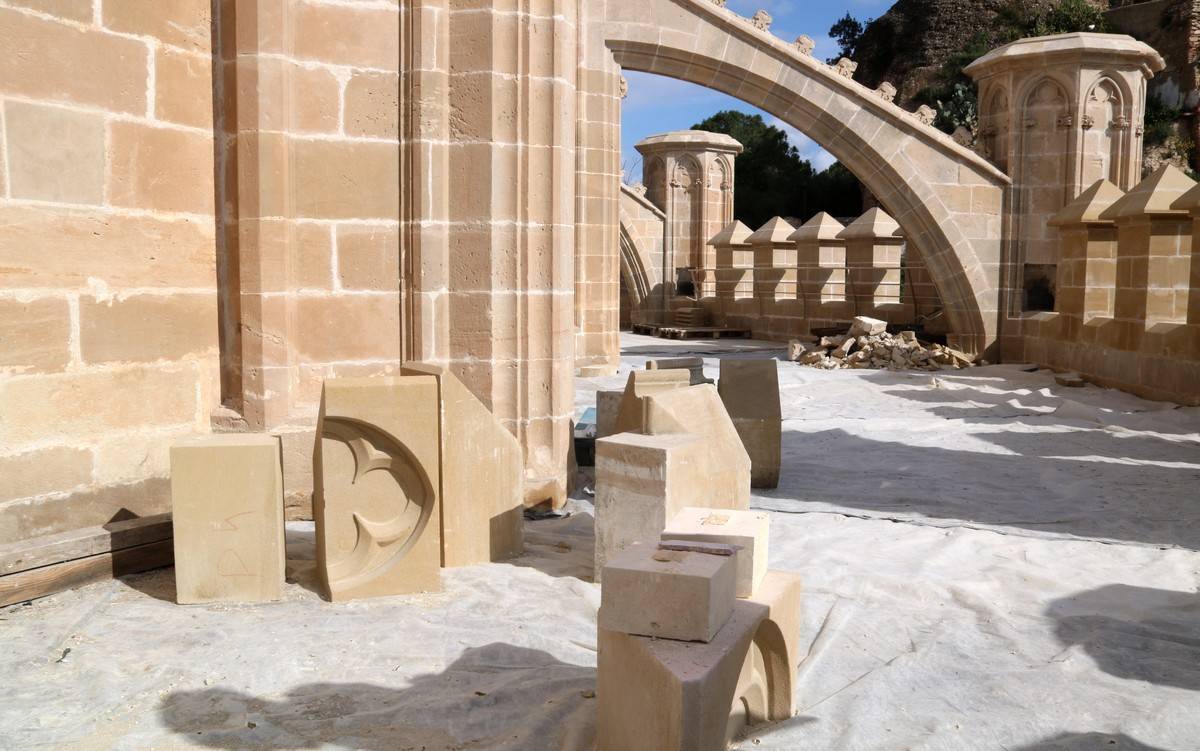 La coberta de l'absis de la catedral de Tortosa es podrà visitar a partir del maig