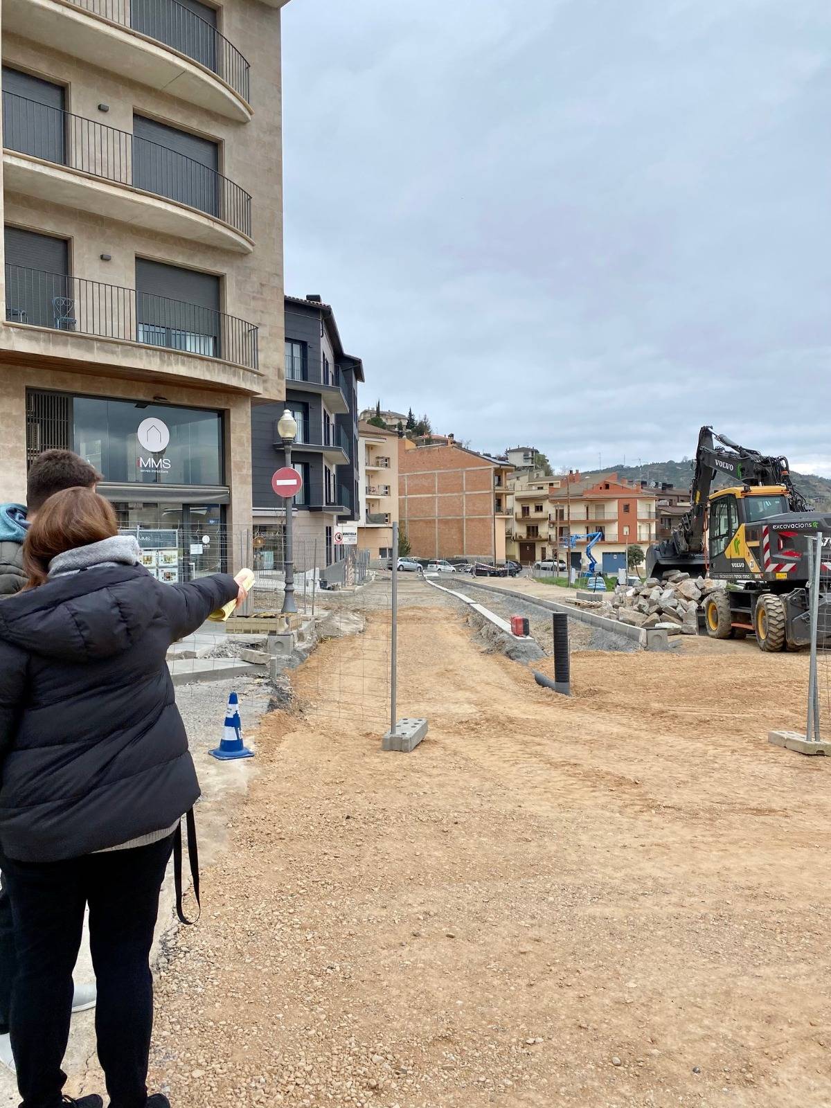 L’accés principal del Camp del Serra s’inhabilita durant una setmana per les obres del carrer Nou