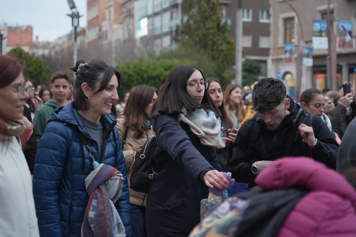 Henry Méndez a la plaça del Doctor Robert - DAVID CHAO