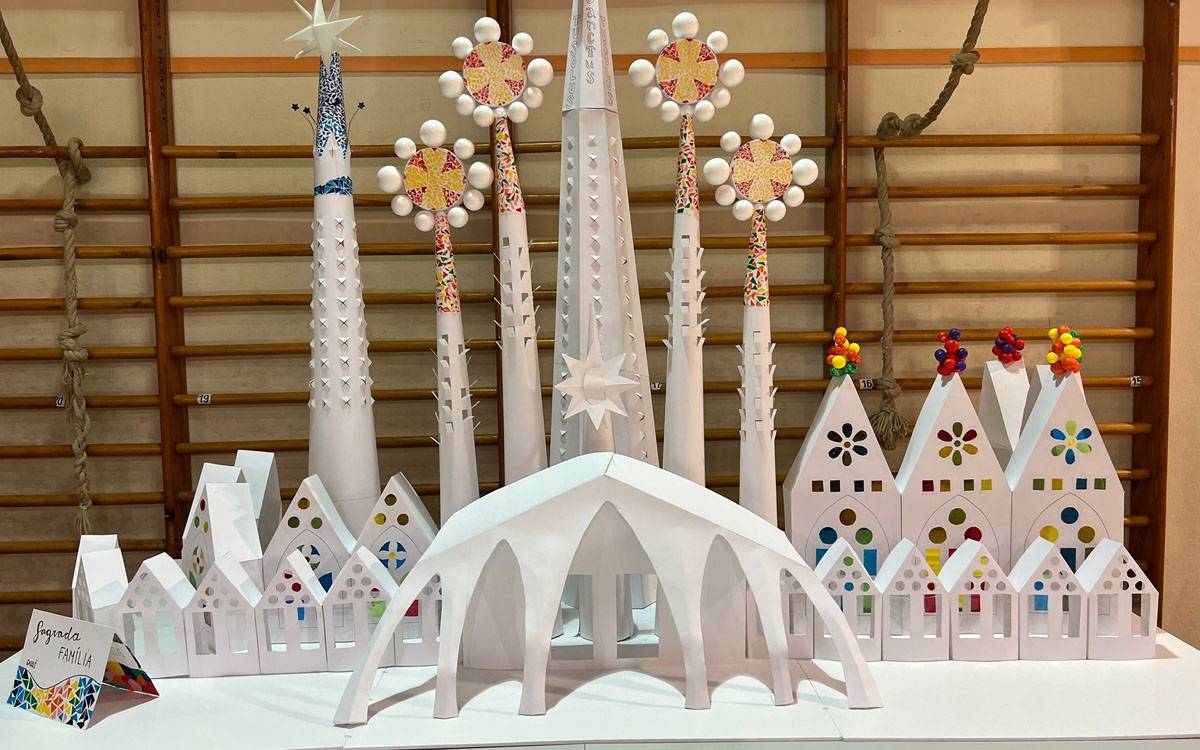 L'escola Ave Maria de Manresa va dedicar la setmana cultural a Antoni Gaudí