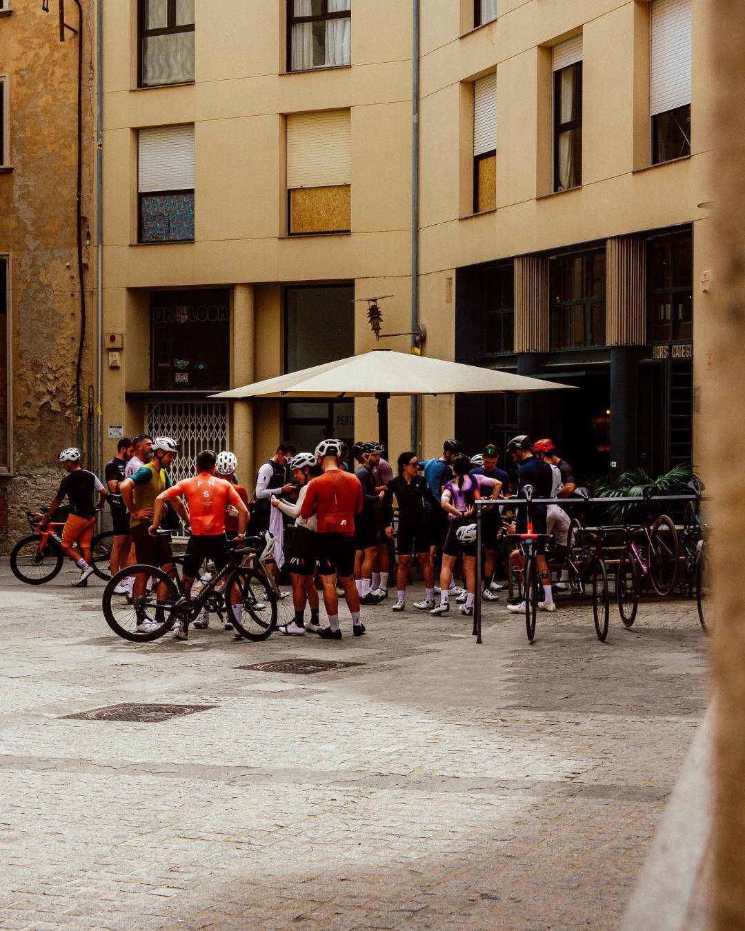 Una edició anterior de la Sabadell-Girona Social Ride