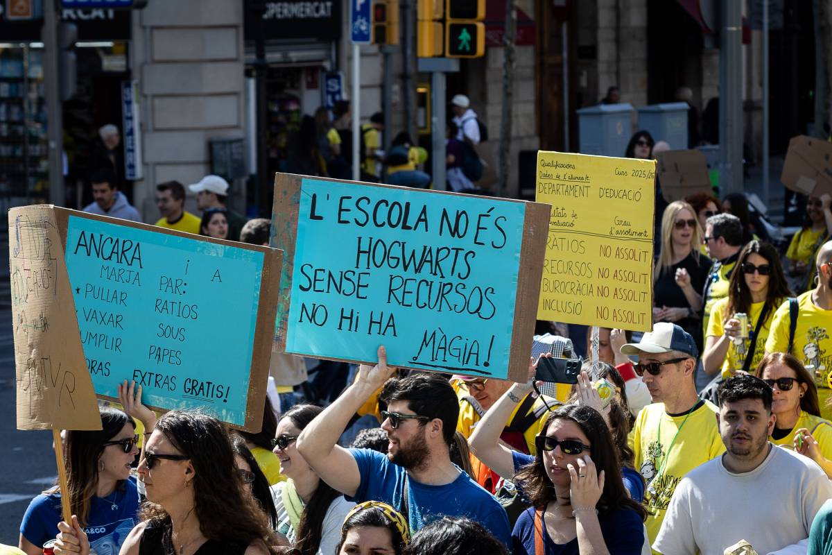 El Govern rebutja la reunió sol·licitada pels sindicats de la vaga educativa