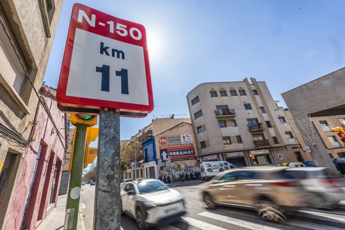 L'N-150 a Sabadell: entre carretera i eix cívic