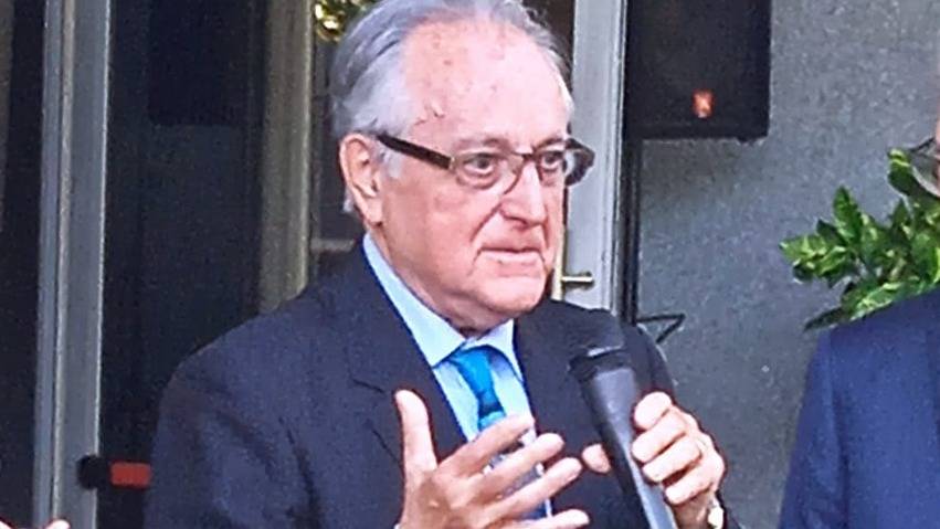 Mor Lluís Labòria, fundador de l'Ateneu Terrassenc, als 87 anys