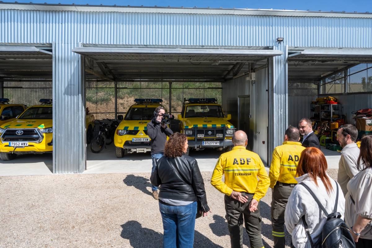 Les ADF estrenen mòdul d'aparcament a les seves oficines a Els Bellots