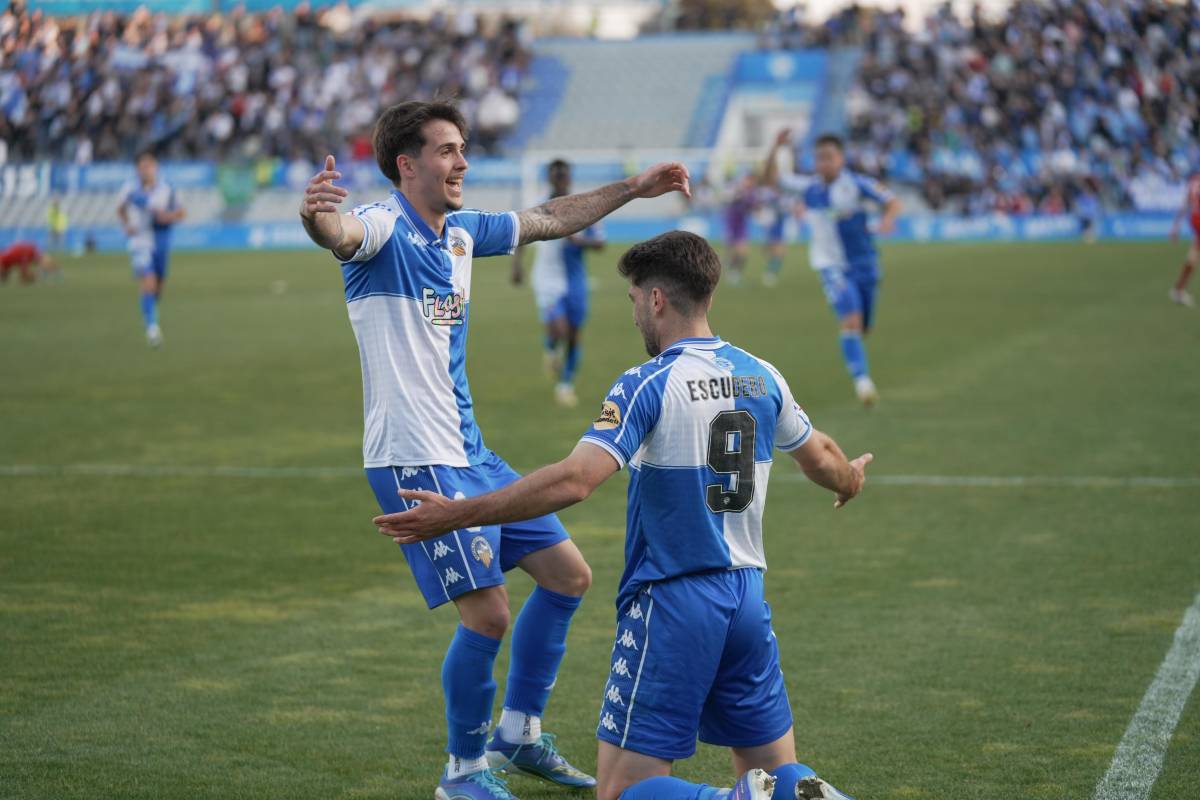 Moreno i Escudero després del tercer del Centre d`Esports - David Chao Moreno i Escudero després del tercer del Centre d`Esports