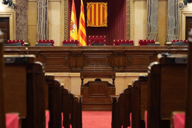 Així intentarà el Parlament aturar la imposició de la bandera espanyola a la façana