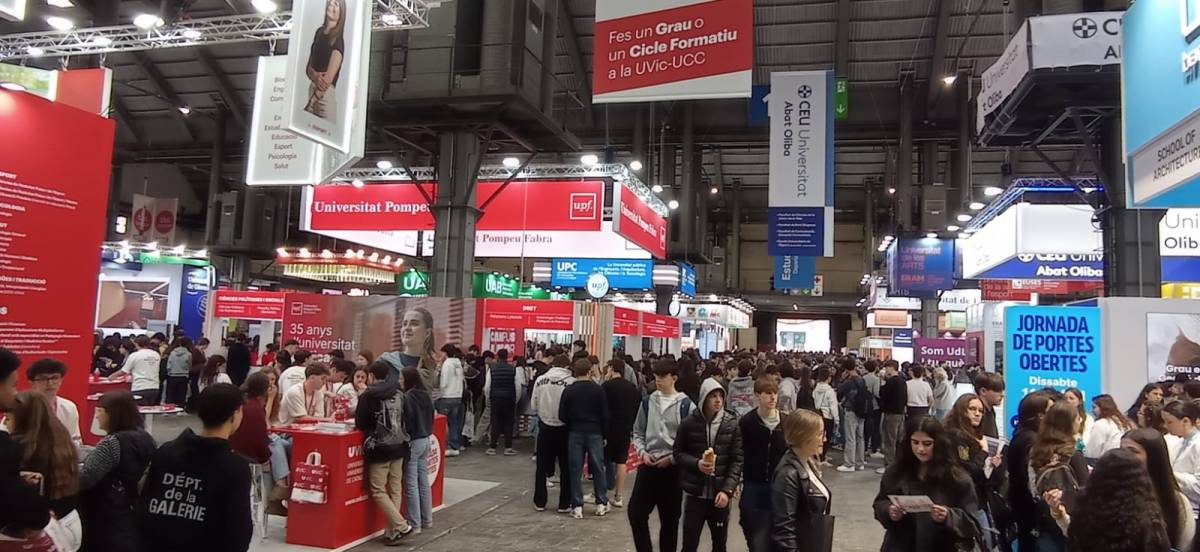 Institut Francesc Ribalta de Solsona al Saló de l'Ensenyament - 