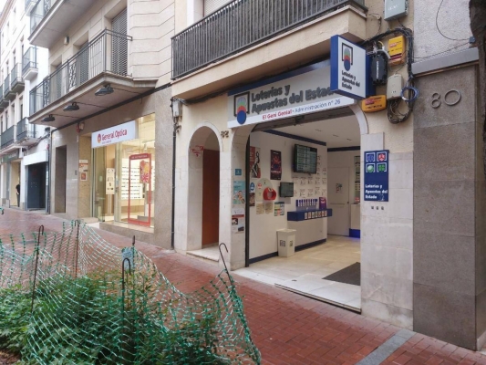 Cauen prop de 55.000 euros de premi de La Primitiva a Terrassa