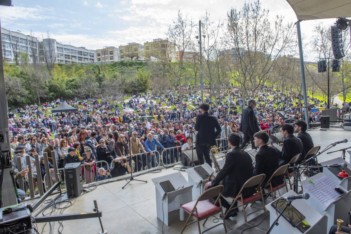 La senzilla recepta del Pícnic Jazz ha tornat a funcionar: "És la banda sonora de la ciutat"