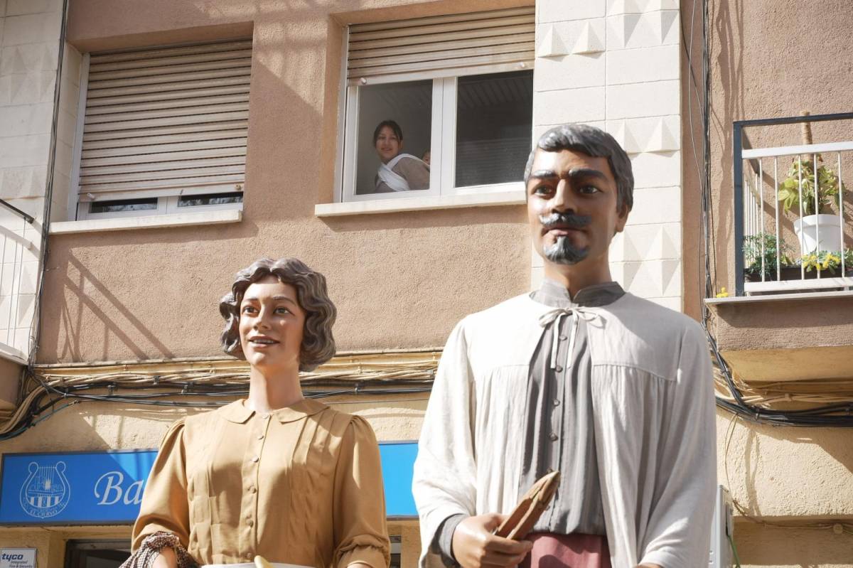 La Plantada de Gegants del Ciervo pel seu aniversari