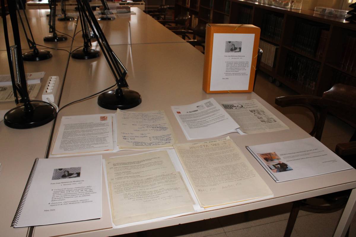 Documentació exposada - Ramon Estany 