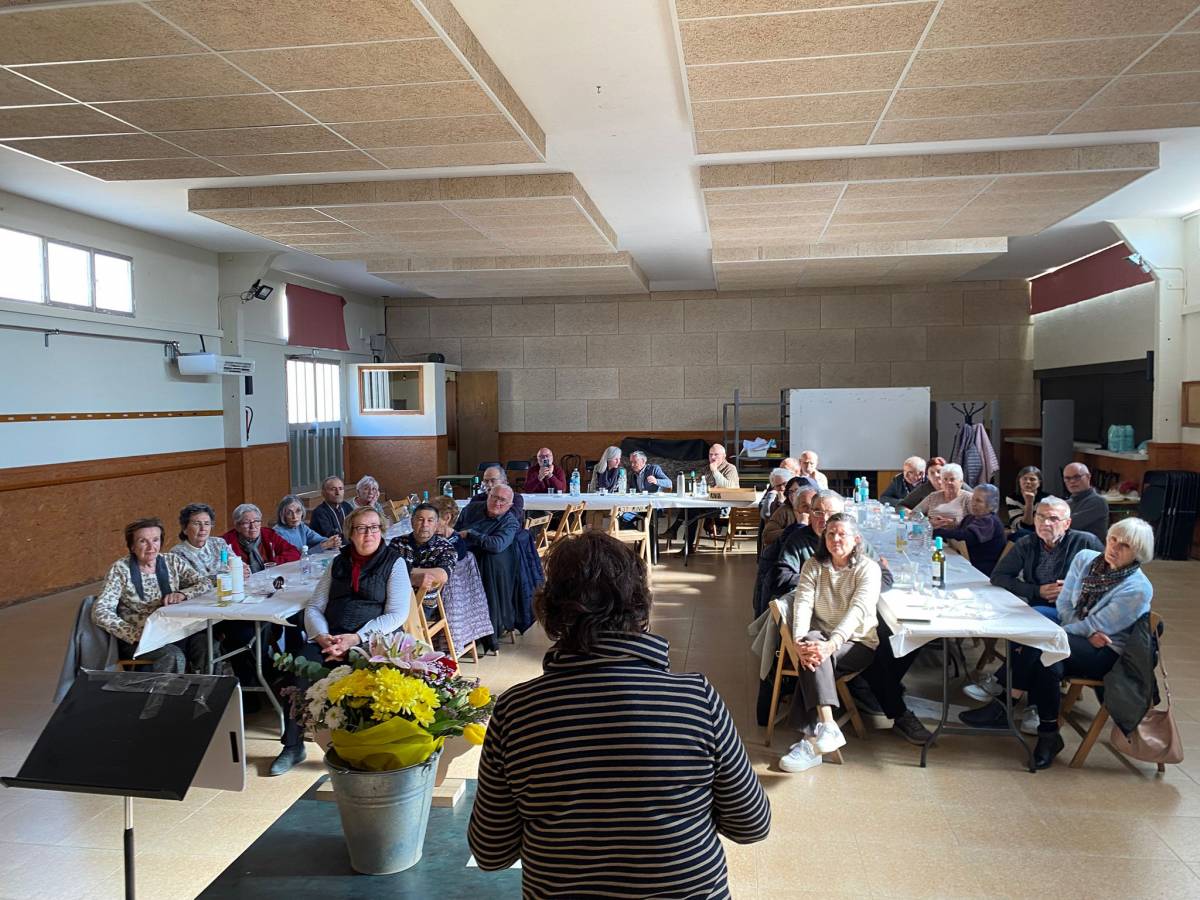 Gran participació en el Dia de la Gent Gran de Riner