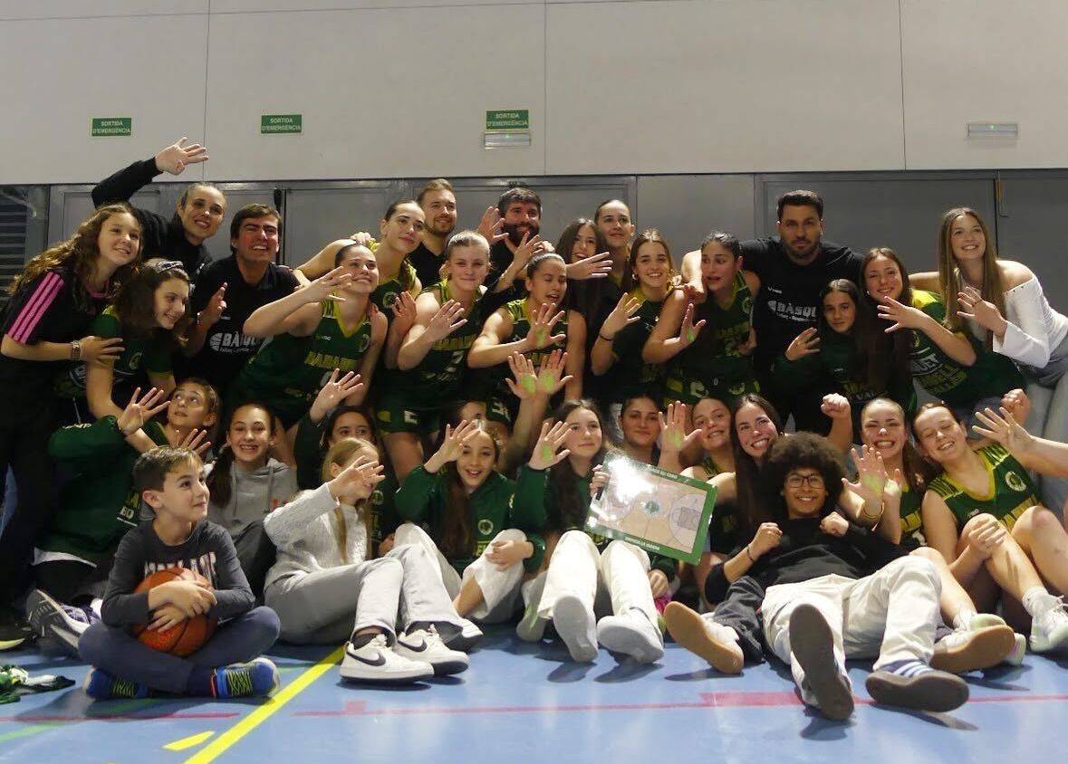 Fita històrica al Sabadell BQ Vallès: el júnior femení es classifica per a la final a quatre de Catalunya