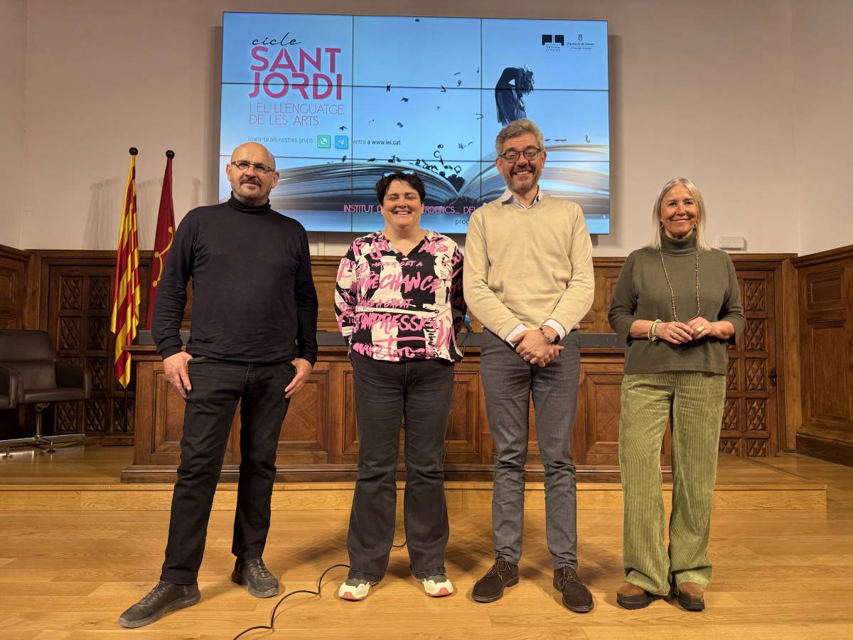 L'IEI reinventa Sant Jordi amb dansa, música i converses