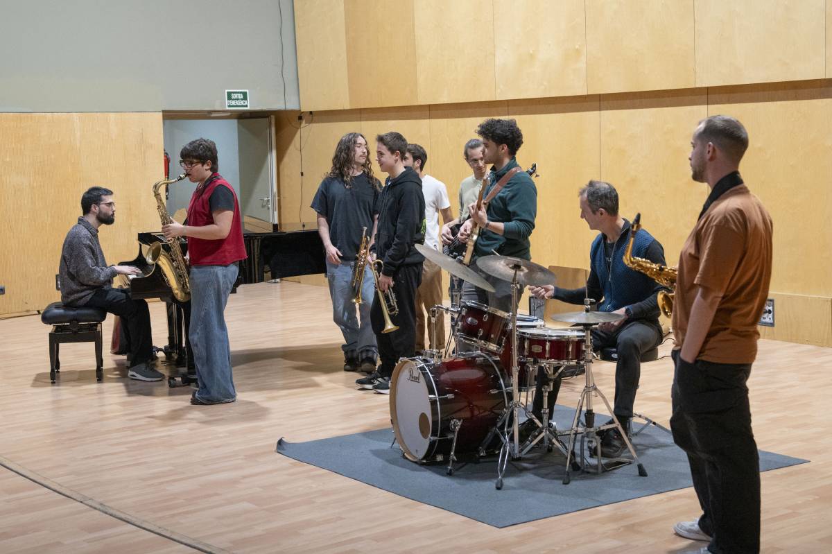 Moment de la classe magistral - Alberto Tallón