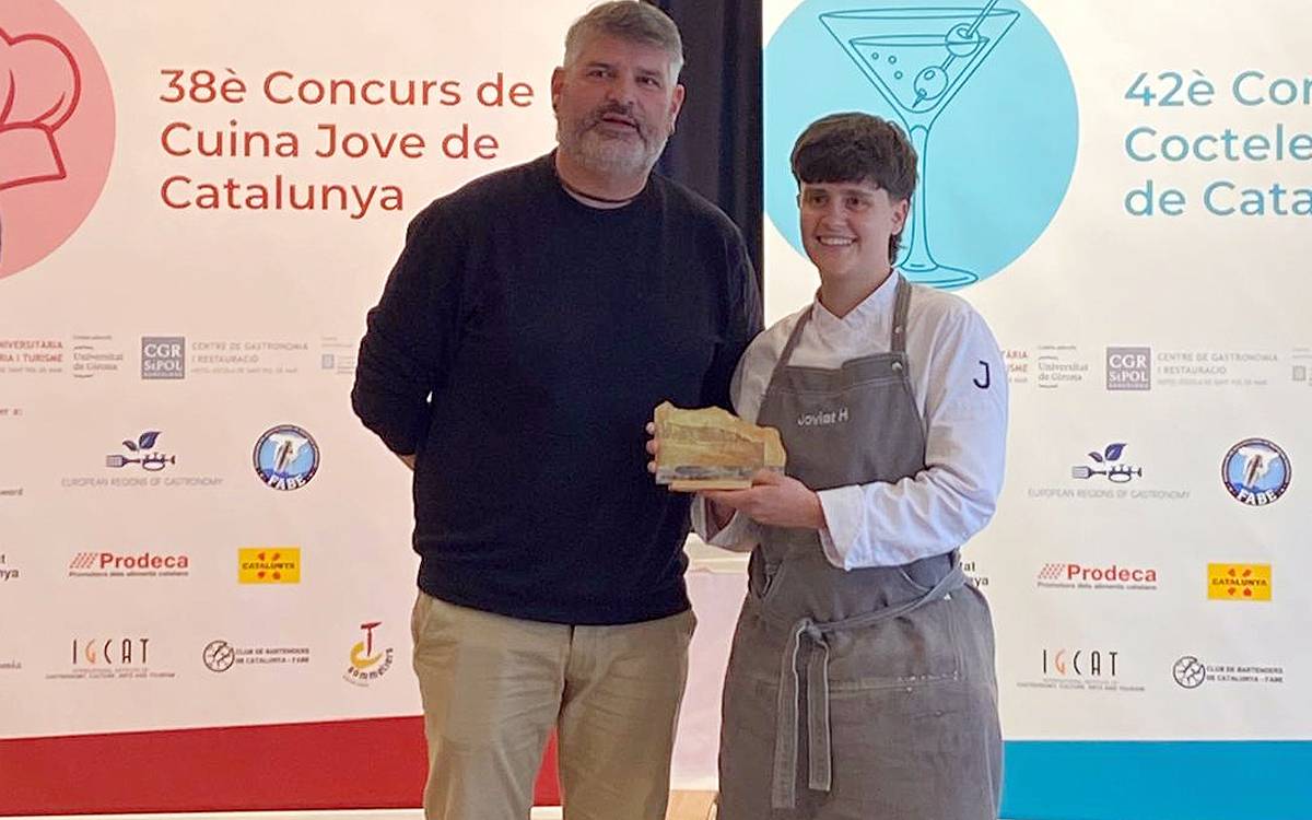 Joviat guanya el Concurs de Cuina Jove de Catalunya amb la cuina de records de Noe Fernández