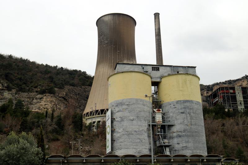 La central tèrmica de Cercs