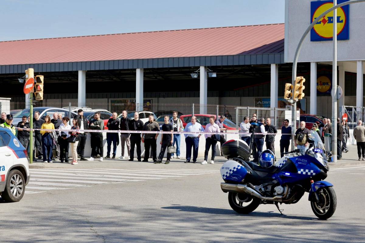 Incendi en un taller de Sabadell