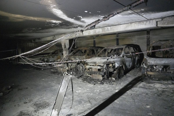 Novetats en el pàrquing incendiat de Can Boada: alguns veïns podrien tornar a utilitzar-lo en uns mesos