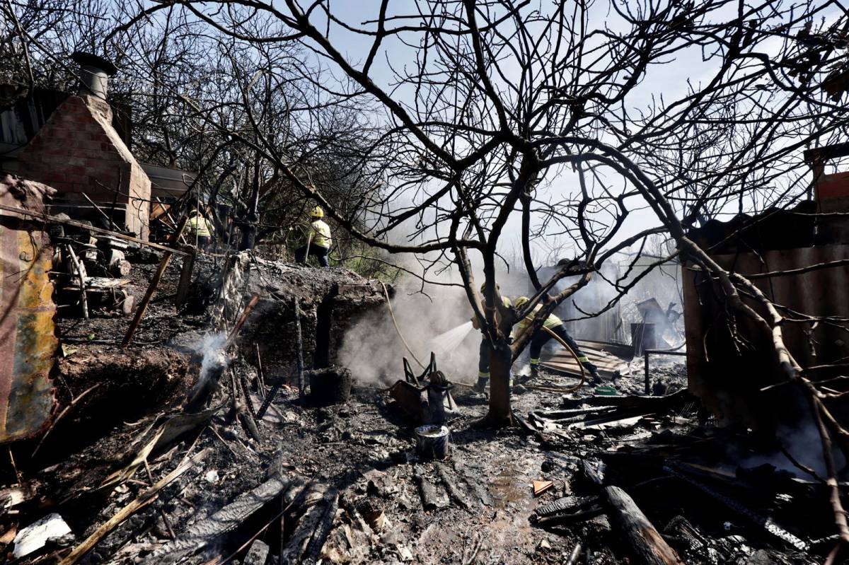Incendi forestal a Castellar del Vallès