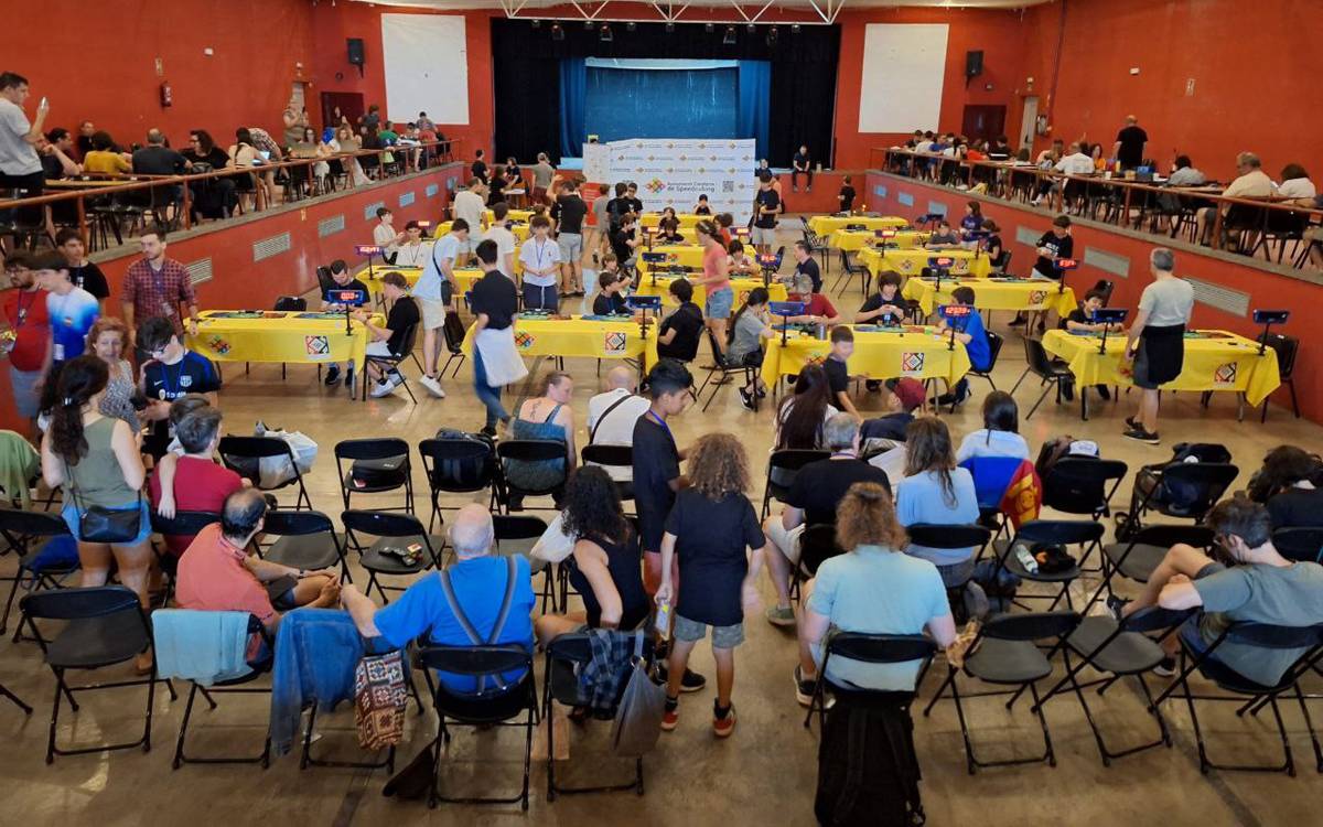 L'Open de Cub de Rubik de Santpedor es consolida com a referent amb 150 participants