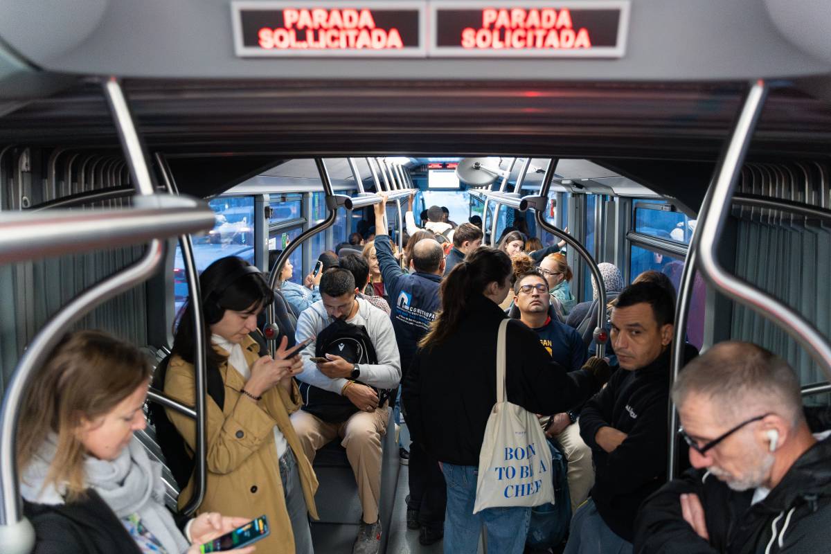 Saturació a l`A1, en una imatge de fa uns mesos