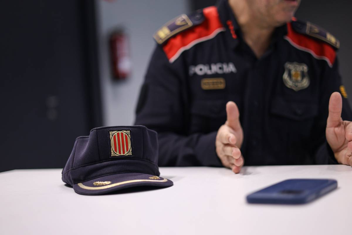 Roger Sales, durant l`entrevista