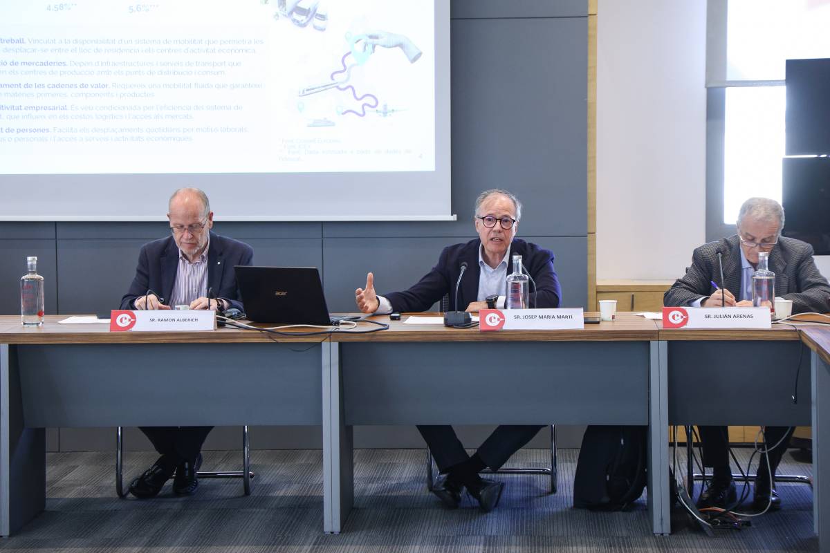 Alberich, Martí i Arenas, aquest dimecres a la Cambra - V. CASTILLO Alberich, Martí i Arenas, aquest dimecres a la Cambra